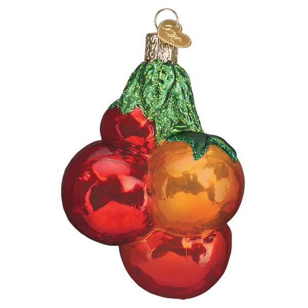 Old World Christmas Tomatoes On Vine Ornament