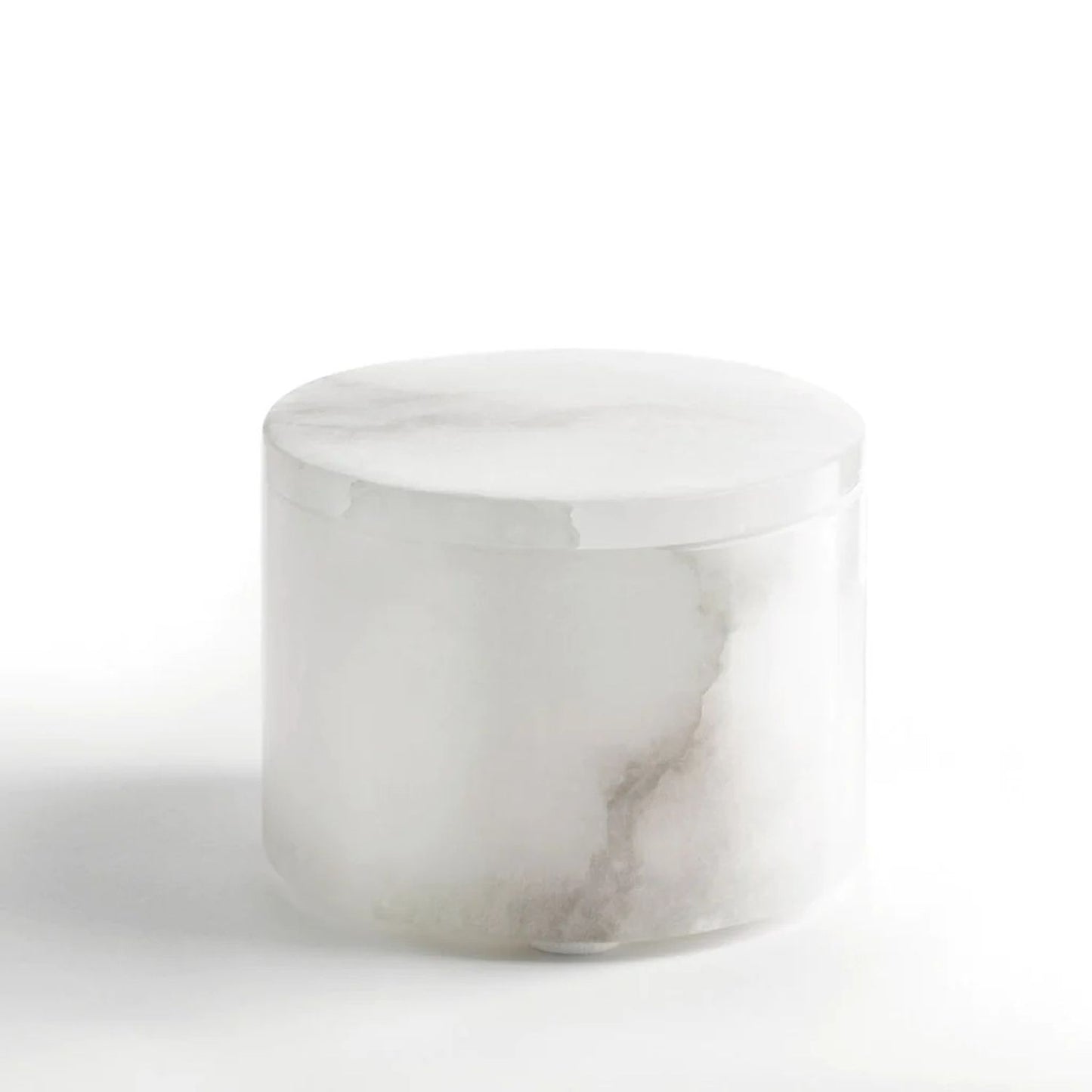 Kassatex Alabaster Bath Accessories Cotton Jar