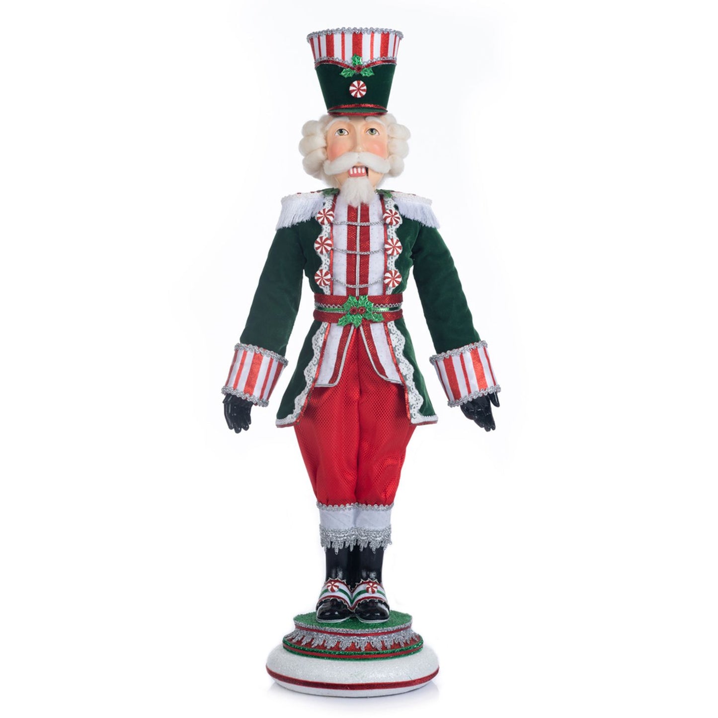 Katherine's Collection 2023 Peppermint Palace General Cash Houston Figure Green Polyester