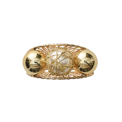 Kim Seybert Napkin Ring Regent, Ivory, Set Of 4