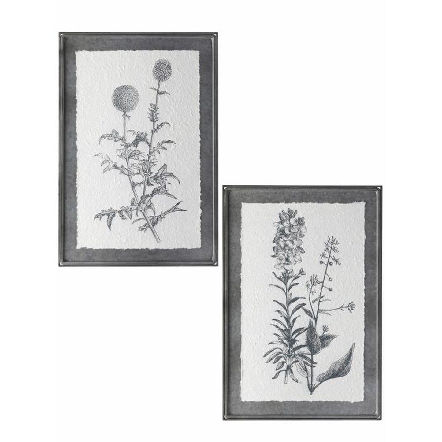 Regency International Metal Wild Flower Print 16.75X24.5", Set Of 2, Assortment