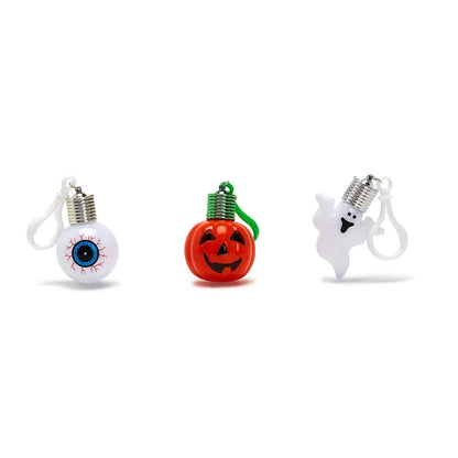36-Pieces Halloween Color Changing Light Up Clip on Ornament / Charm w/ Bucket