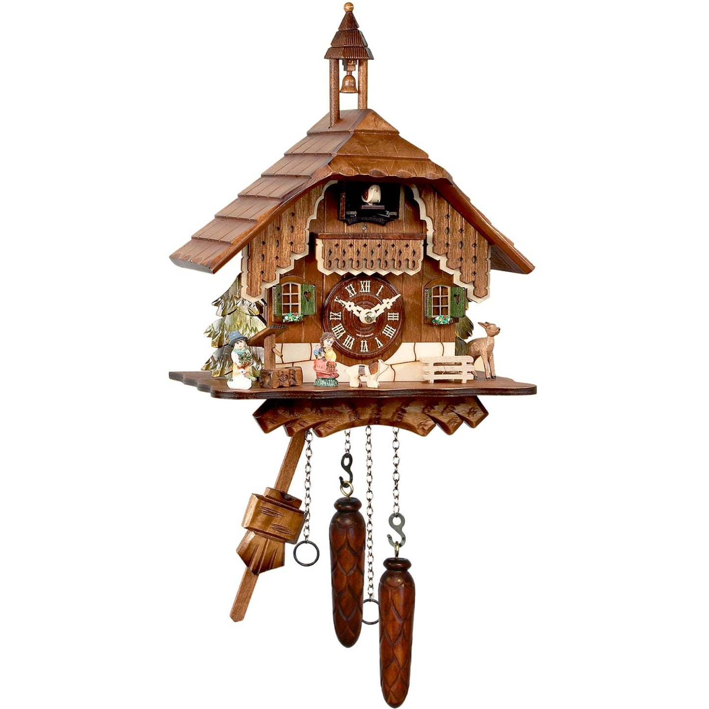 Alexander Taron Engstler Cuckoo Clock Full Size Belltower