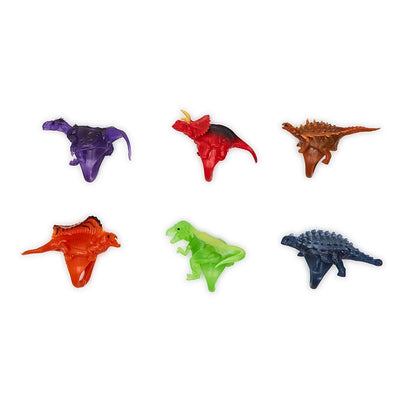 Two's Company Flashing Dinosaur 48-Pcs Puppet Ring with Display in 6 Designs