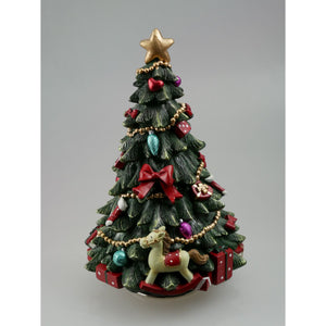 Musicbox Kingdom 7.5" The Christmas Tree Turns To The Melody “O Christmas Tree”