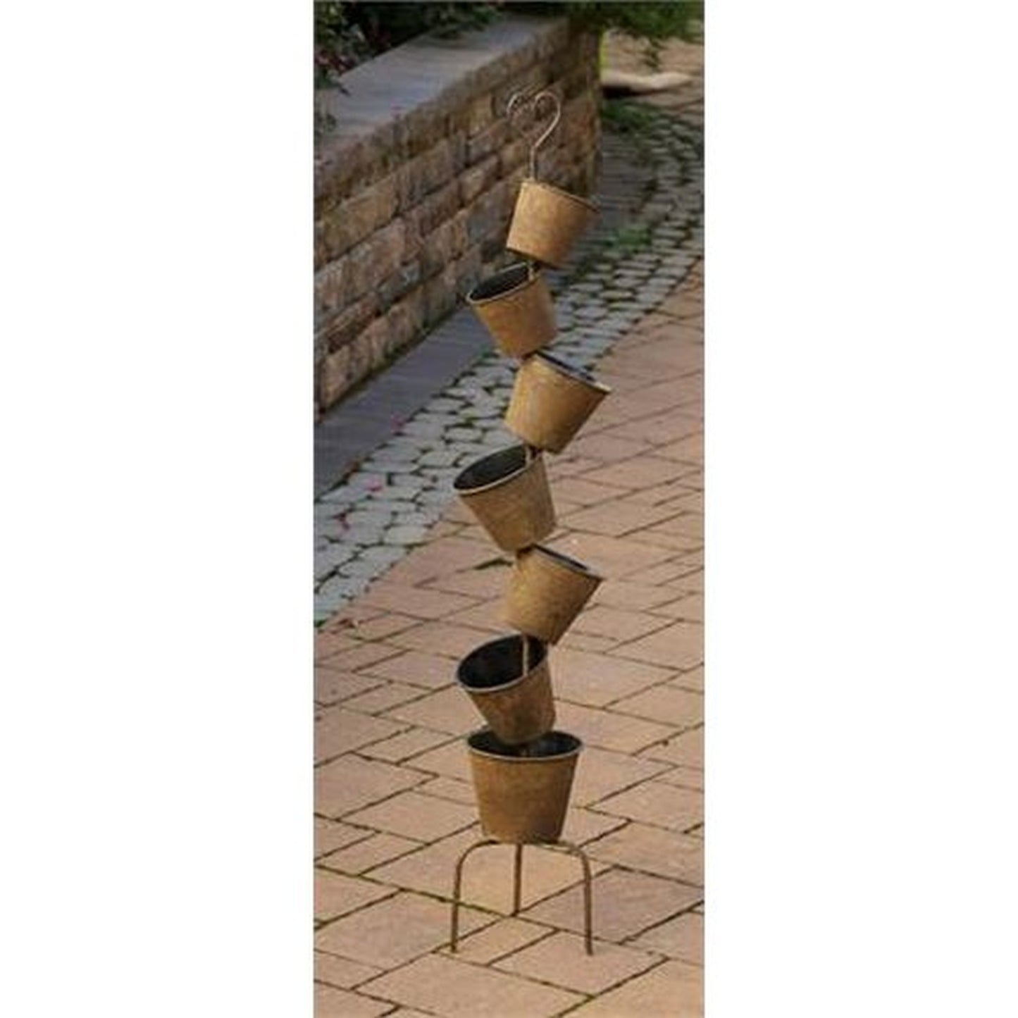Your Heart's Delight Planter - Stacked Pots, Iron