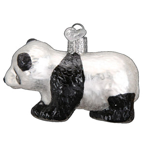 Old World Christmas Panda Cub Ornament