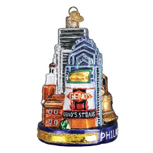 Load image into Gallery viewer, Old World Christmas Philadelphia Ornament