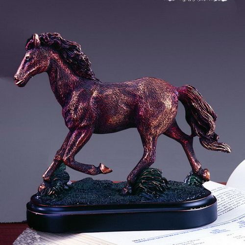 Treasure of Nature Horse Sculpture, 6.5"x6", Resin