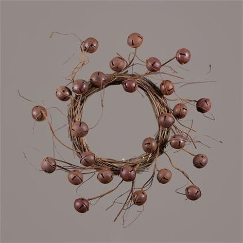 Your Heart's Delight Wreath - Twig with Rusty Bells