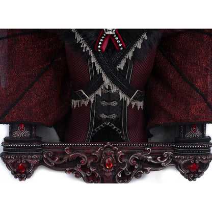 Katherine's Collection 34" Count Blade Vonbitten In Window Wall Piece, Red/Black