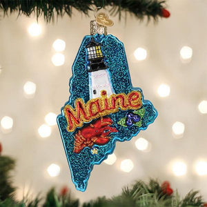 Old World Christmas State Of Maine Ornament