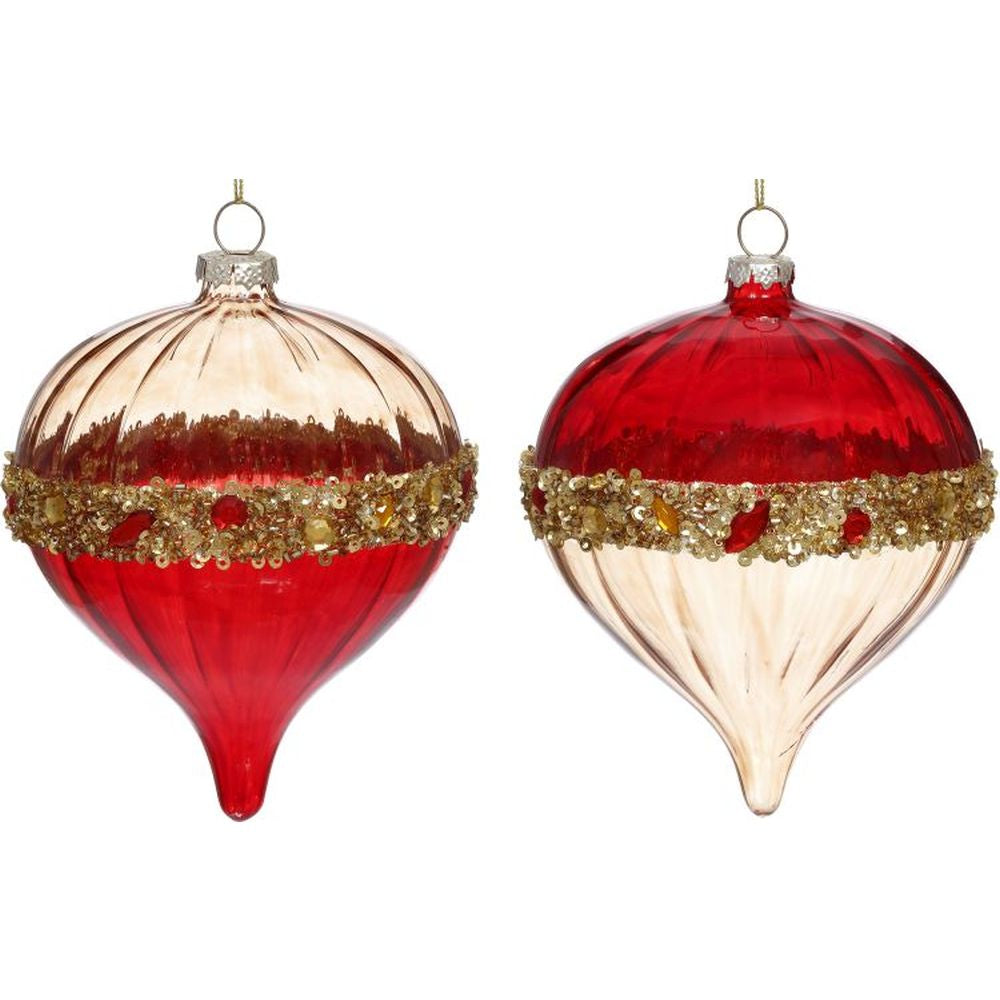 Mark Roberts Christmas 2023 Moroccan Kismet Ornament 4.5'', Assortment of 2