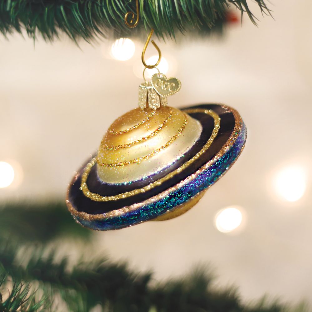 Old World Christmas Saturn Ornament
