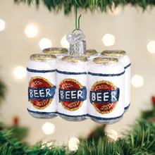 Load image into Gallery viewer, Old World Christmas Six Pack Of Beer Ornament