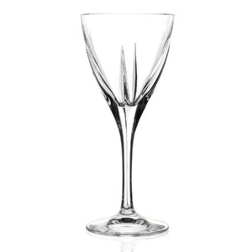 Rcr Fusion Crystal Water Glass Set Of 6, Clear, Crystal