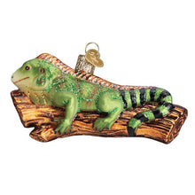 Load image into Gallery viewer, Old World Christmas Iguana Ornament