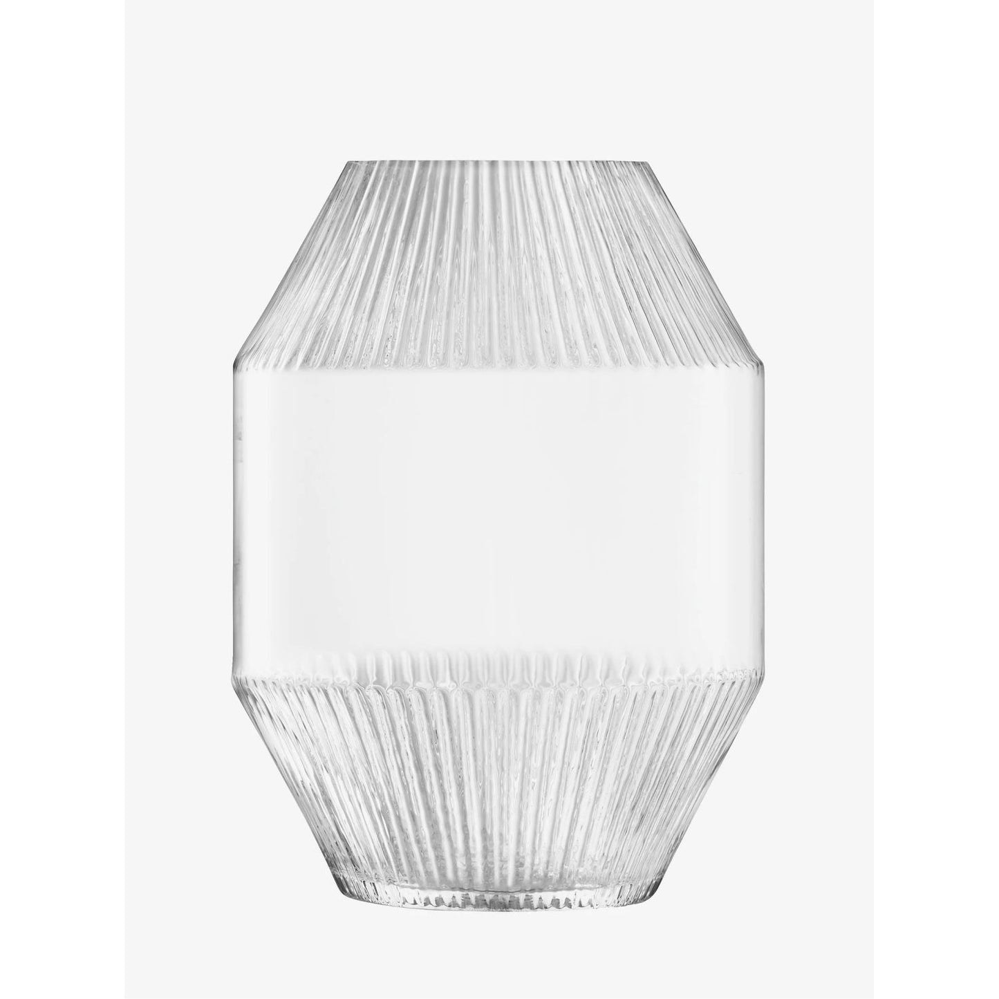 LSA International Rotunda Vase H14.5In Clear