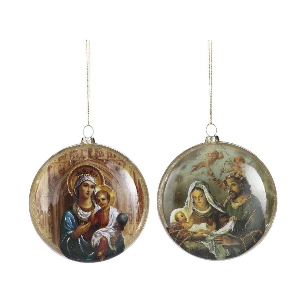 Mark Roberts 2020 Iconic Nativity Ornament, Assortment of 2, 5.5 inches