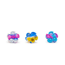 Load image into Gallery viewer, Two&#39;s Do The Twist 30-Pieces Spinner Popper Ring Fidget w/ Bucket in 3 Colors