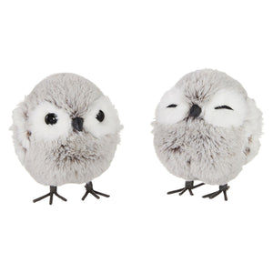 Raz Imports 2021 Chalet 4.75-inch Owl Ornament, Assortment of 2
