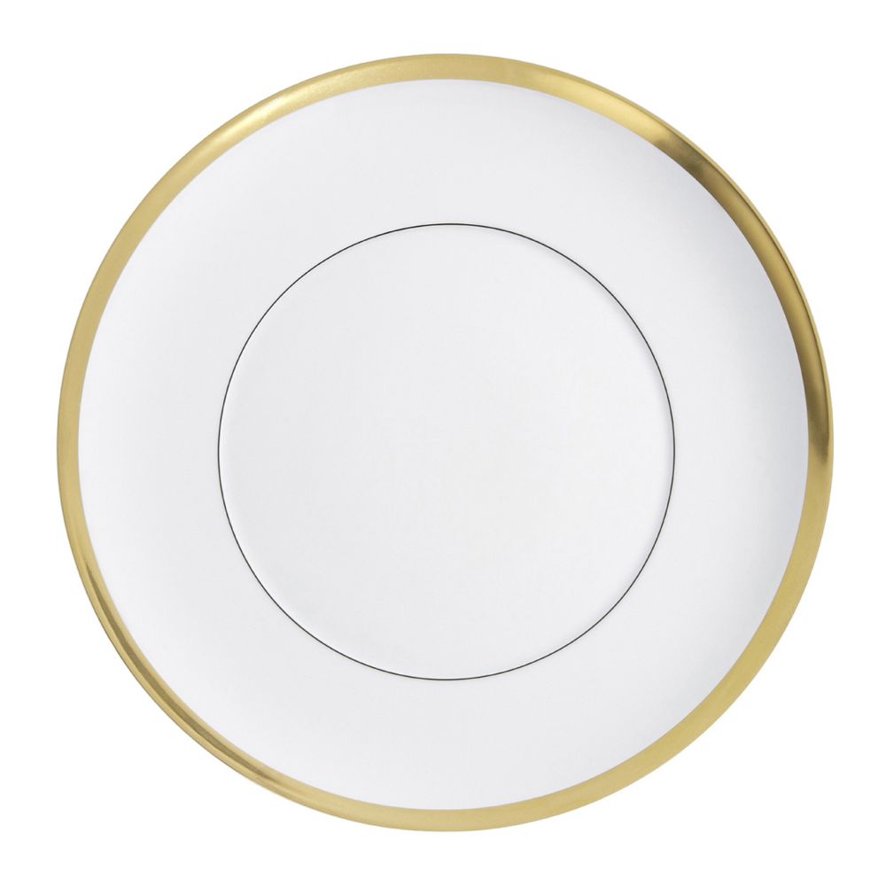 Vista Alegre Domo Gold Dinner Plate, Porcelain, 12"