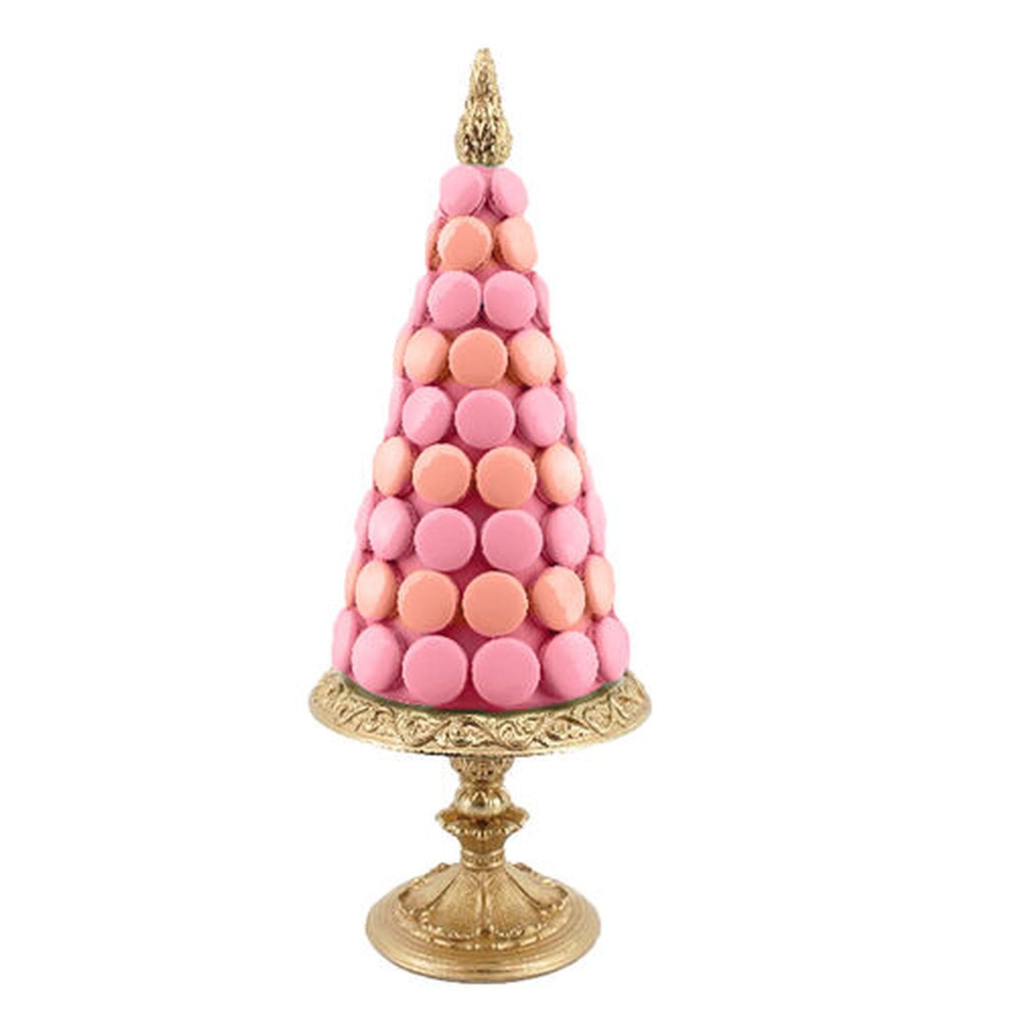 December Diamonds Spring Confections 18" Pink/Orange Macaron Tree