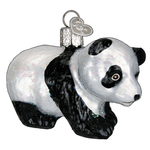 Old World Christmas Panda Cub Ornament