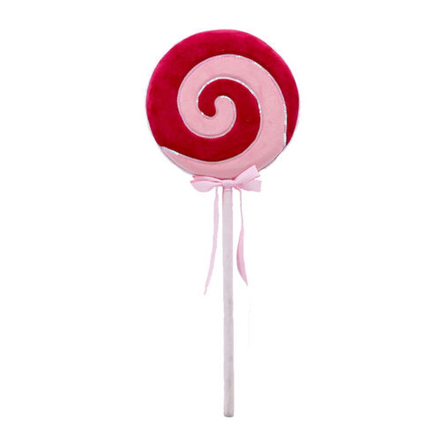 December Diamonds North Pole Sweet Shoppe 33In Pink Swirl Lollipop Pick