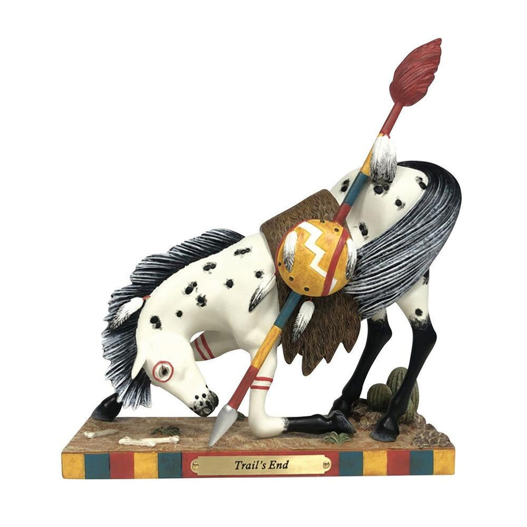 Enesco Trail Of Painted Ponies Trail'S End Figurine