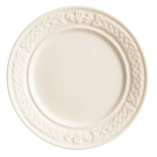 Belleek Claddagh Accent Plate, Porcelain