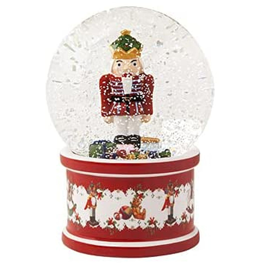 Villeroy & Boch Christmas Toys Snow Globe, Large, Nutcracker