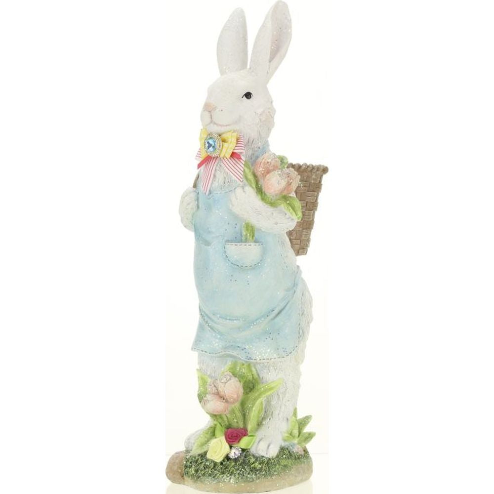 Mark Roberts 2023 Jeweled Bunny Decor Figurine 15''