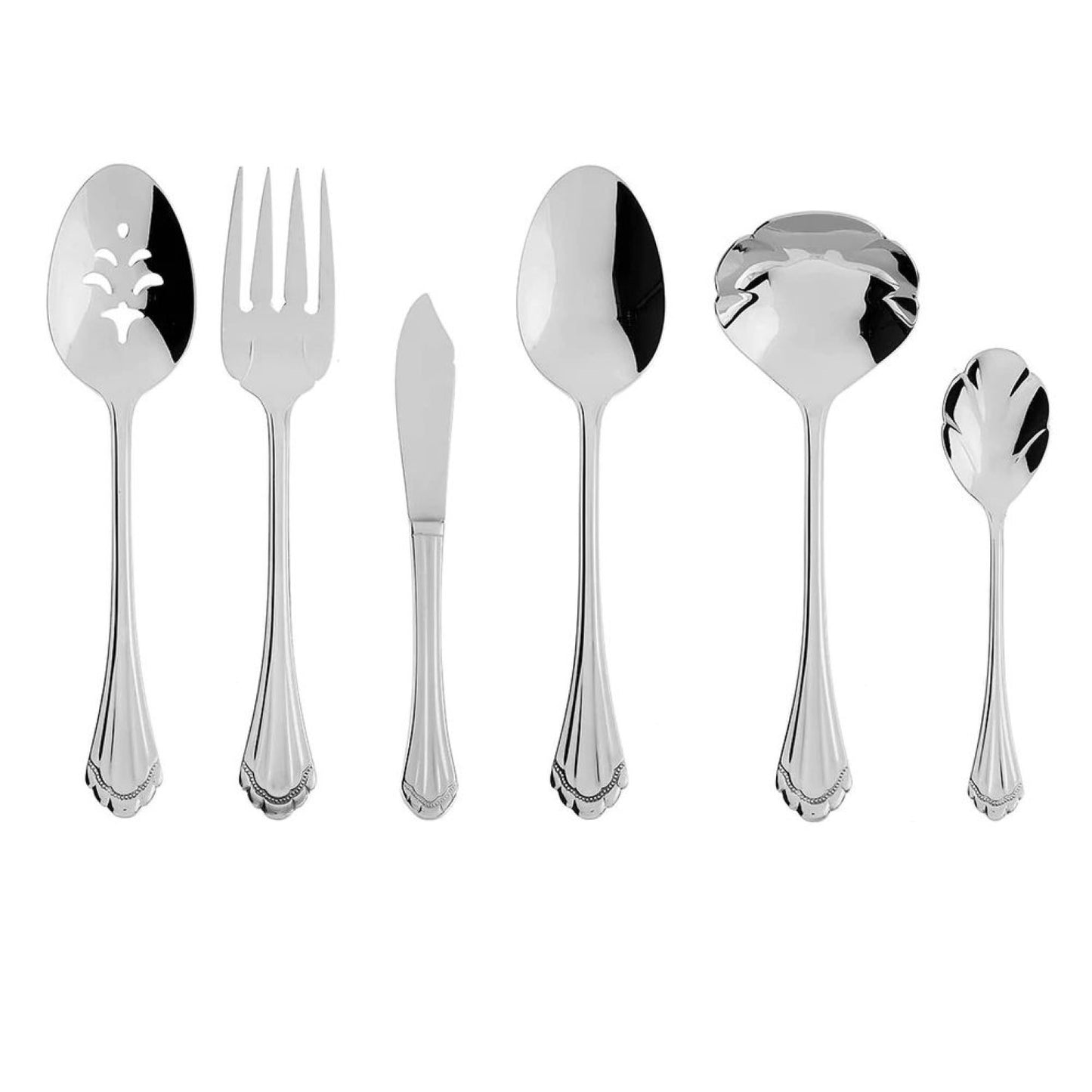 Lenox Oneida Marquette 6-Piece Serving Set, Stainless