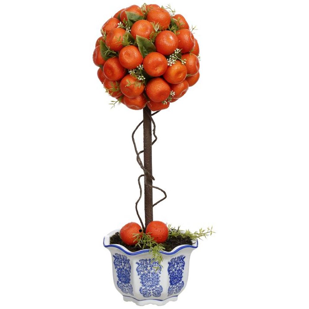 Mark Roberts Spring 2022 Potted Orange Topiary, 23.5