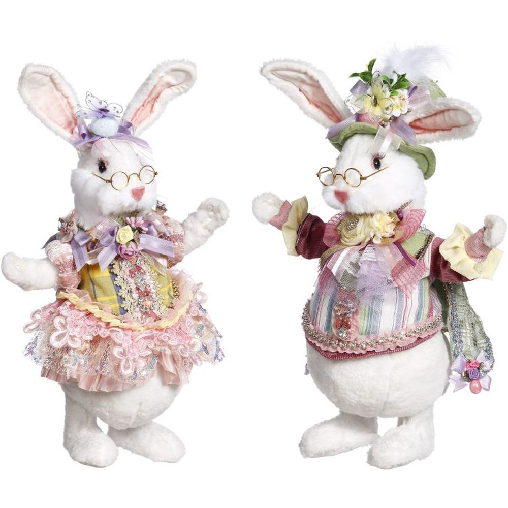 Mark Roberts Spring 2023 Mr. and Mrs. Fluffy Rabbit 14-16