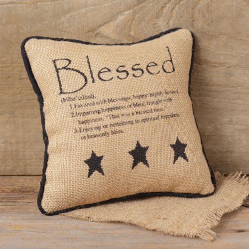 Your Heart's Delight Stitchery - Pillow, Blessed