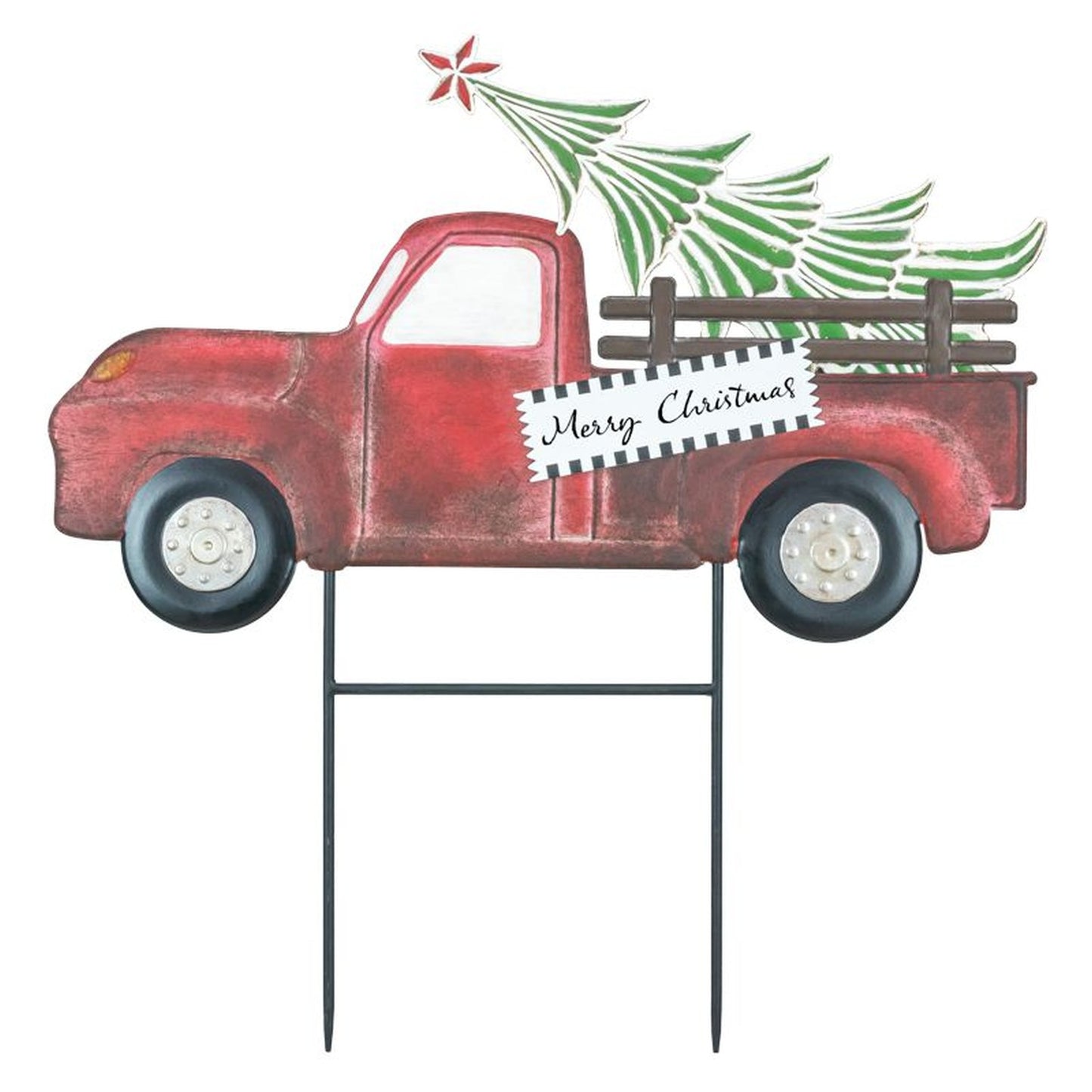 Hanna's Handiworks Christmas Tree Truck Stake