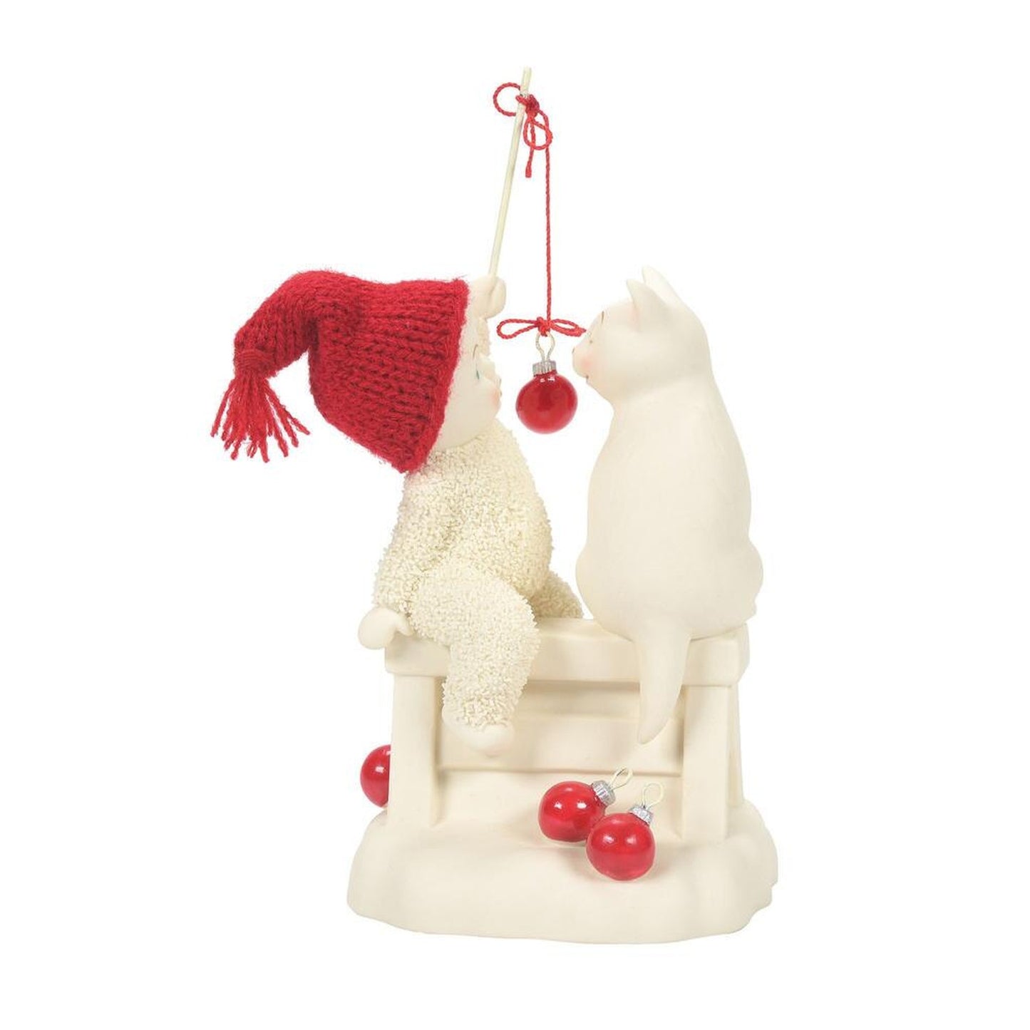 Enesco Snowbabies Classic Collection Cats Love Shiny Things Figurine