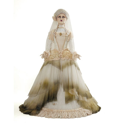 Katherine's Collection 2022 Lady Theodora Nightwing Life-Size Doll, 66" White Polyester