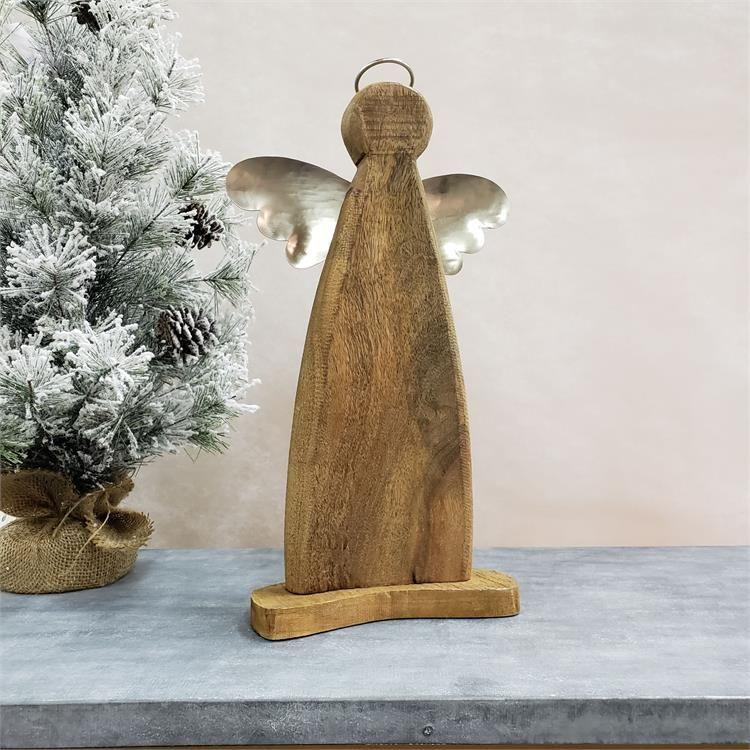 Audrey's Your Heart's Delight Angel - Metal Wings, Small by Audrey