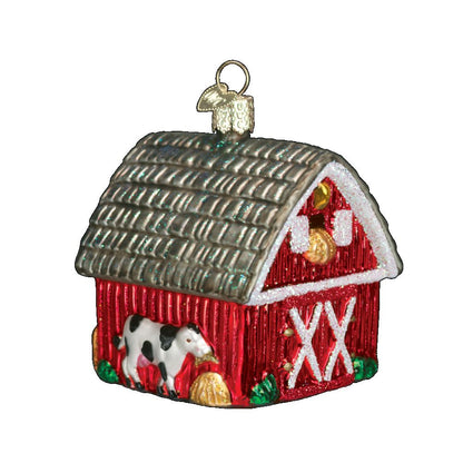 Old World Christmas Barn Ornament