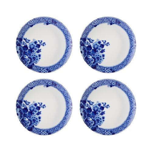 Vista Alegre Blue Ming Bread And Butter Plate, Set of 4, Porcelain, 8"
