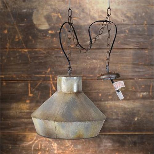 Your Heart's Delight Hardwired Pendant Lamp - Silver, Silver, Iron
