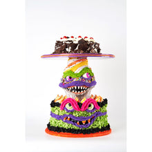 Load image into Gallery viewer, Katherine&#39;s Collection 2022 Creepy Confections Cake Plate, 14&quot;x14&quot;x16&quot;