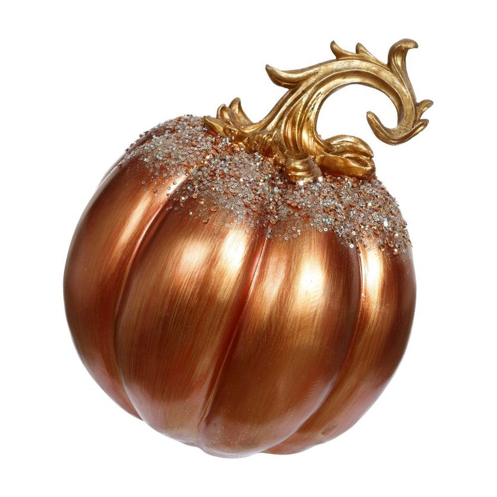 Mark Roberts Fall 2019 Acanthus Topped Pumpkin, Large