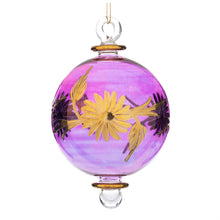 Load image into Gallery viewer, Goodwill Hand Blown Glass Flower Ball 14Cm