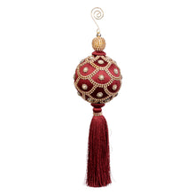 Load image into Gallery viewer, Goodwill Yarn Scale Ball Top Tassel Ornament 23Cm