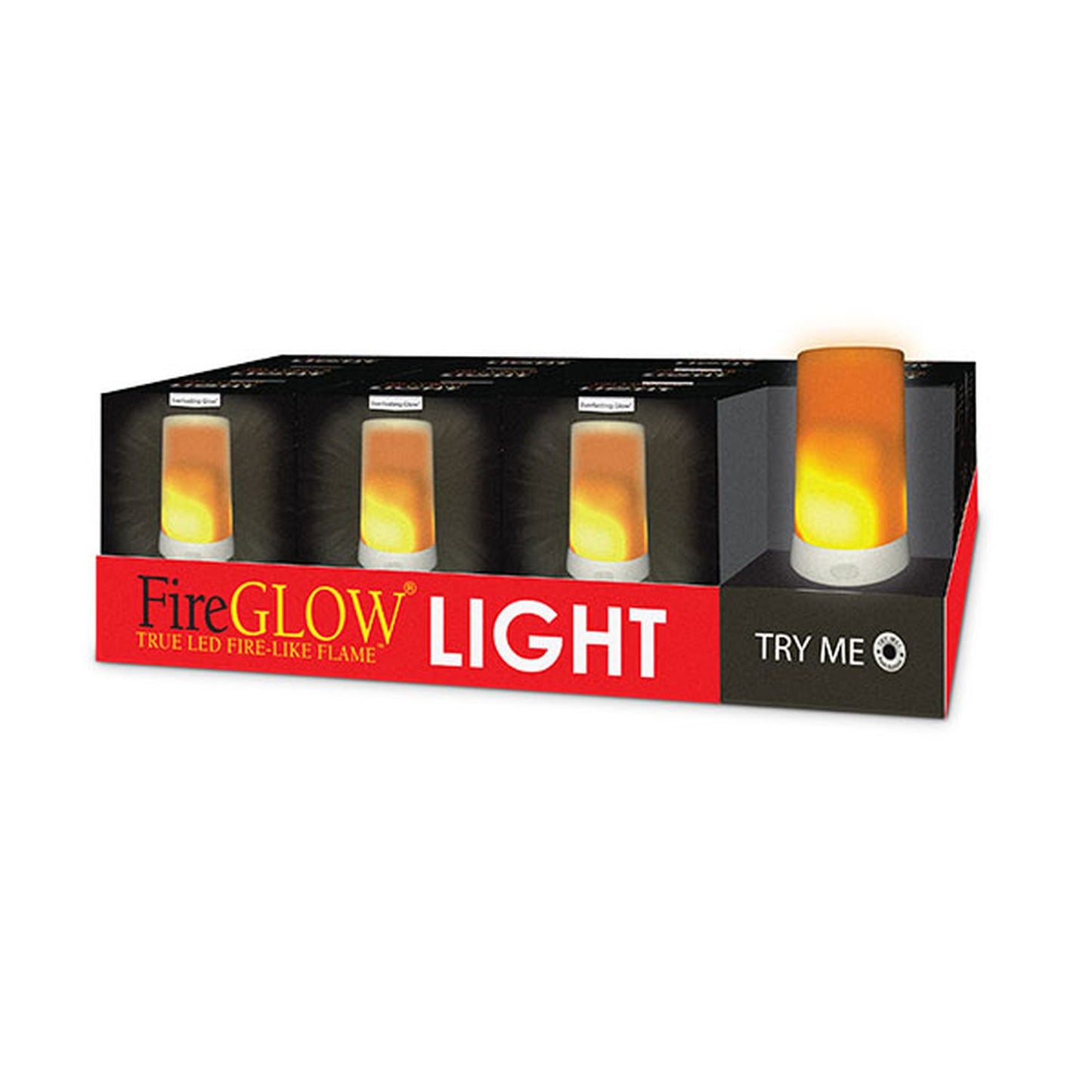 Gerson Companies 2020 2.68 x 5.12 Inches LED FireGlow® Lantern (Try-me CDU)