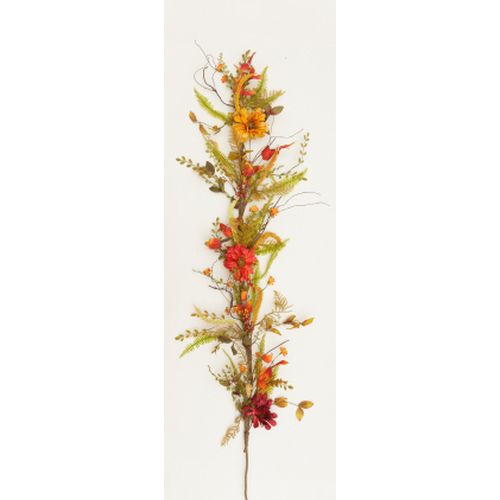 Your Heart's Delight Garland - Autumn Flowers Foliage & Berries